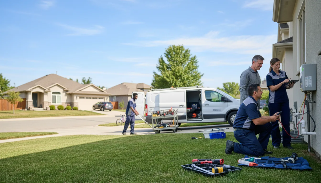Tankless water heater service in Turkey, NC